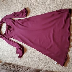 Long dress with spaghetti straps